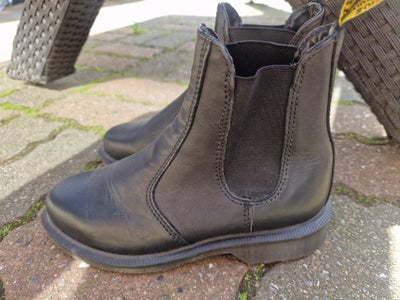 Støvletter, str. 36, Dr. Martens,  Sort,  Læder,  Næsten som ny, Super lækker kvalitets chelsea boot