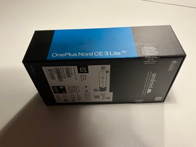 OnePlus One Plus Nord CE Lite, 128 , Perfekt, NY i uåbnet kasse med kvittering og 2 års garanti. Afh