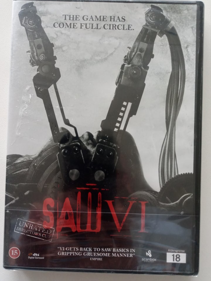Saw VI, DVD, gyser