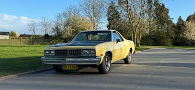 Chevrolet El Camino, 5,7 V8 350cui., Benzin, aut. 1980, km 45000, gul, nysynet, 2-dørs, servostyring