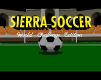 Sierra Soccer - World Challenge Edition, Amiga 500