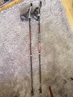 Skistave, exel nordic walking poles, str. 110 cm