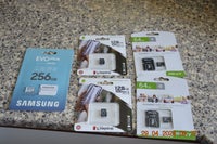 Sælger alle Micro SD kort, V 30 og mange andre