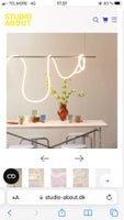 Anden arkitekt, Studio about flex tube, hængelampe