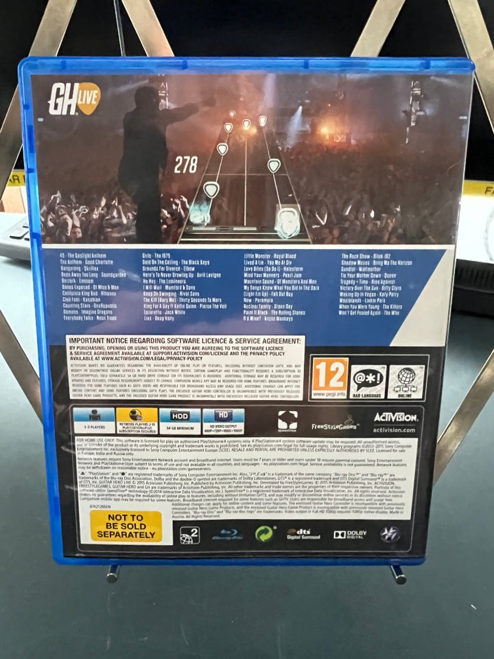 Guitar Hero Live , PS4, simulation