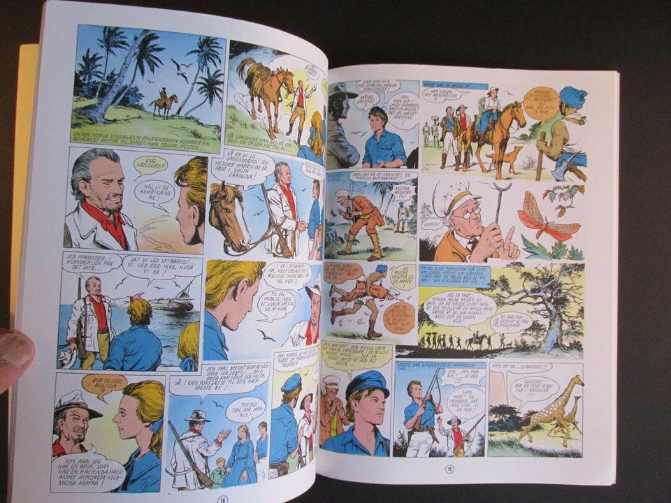 Tegneserier, Jules Verne 4 : Kaptajnen på 15 år.