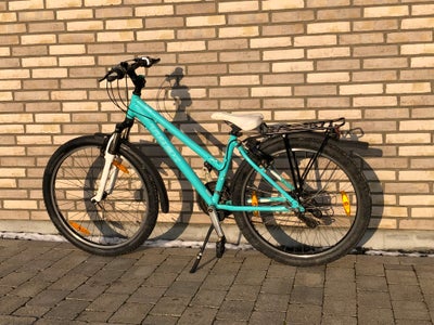 Pigecykel, mountainbike, Trek, Skye WSD 26 16L, 26 tommer hjul, Fin pigecykel, nye bremse- og gearka