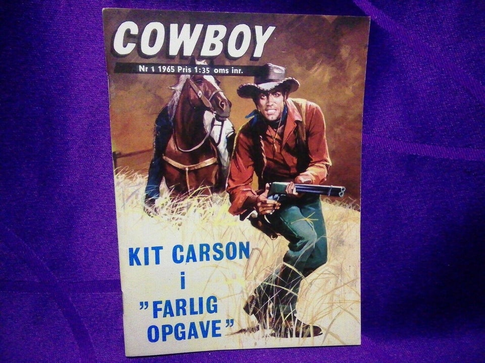 COWBOY, NR. 1 1965, Tegneserie