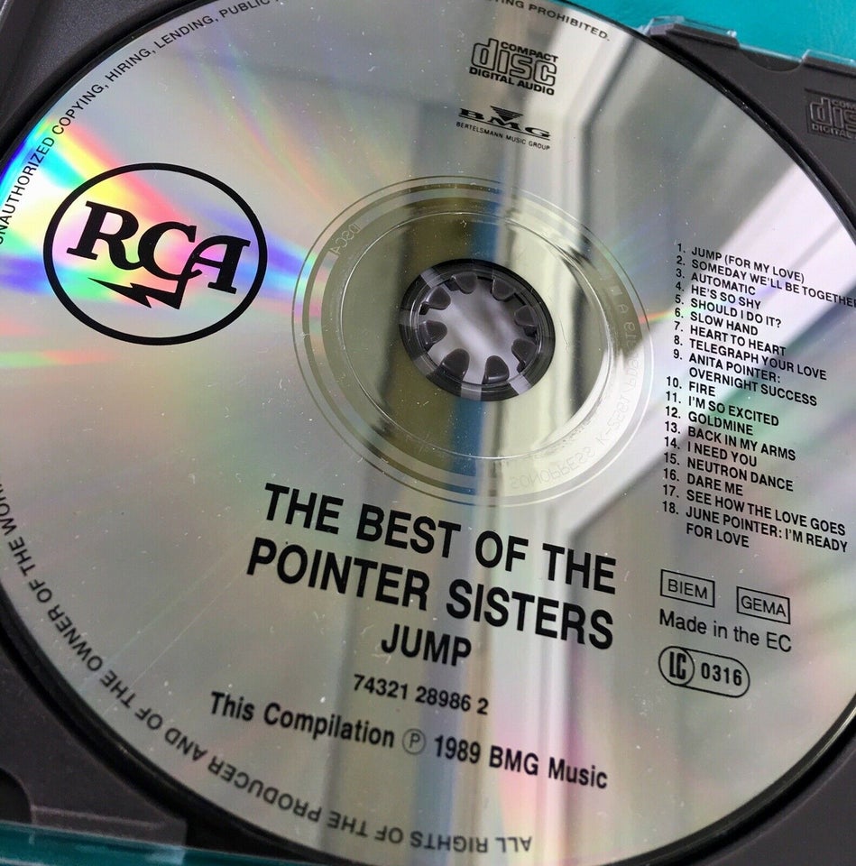 Pointer Sisters: The Best of, pop