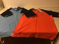 T-shirt, Orange Blå Kortærmet T-Shirt, DWG