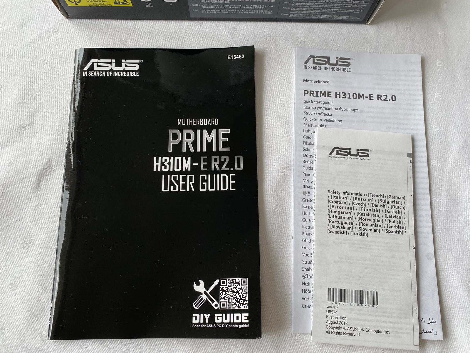 ASUS PRIME motherboard, ASUS, H310M-E R2.0