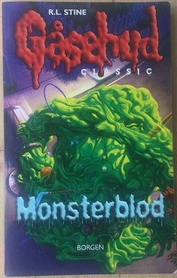Gåsehud Classic 3 - Monsterblod, R. L. Stine, Gåsehud Classic nr.3 - Monsterblod. Af R L Stine. Pape