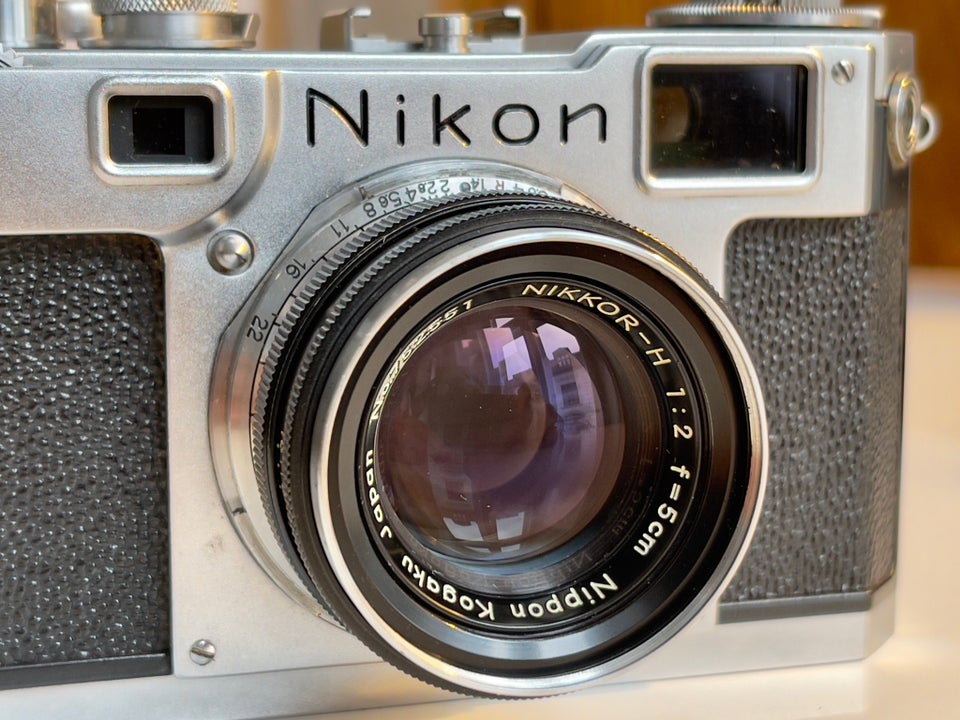 Nikon, S2 med 50mm f/2, God