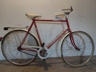 Herrecykel,  Puch, 59 cm stel, 3 gear, Superfin vintage herrecykel med 3 indvendige gear. Den kører 