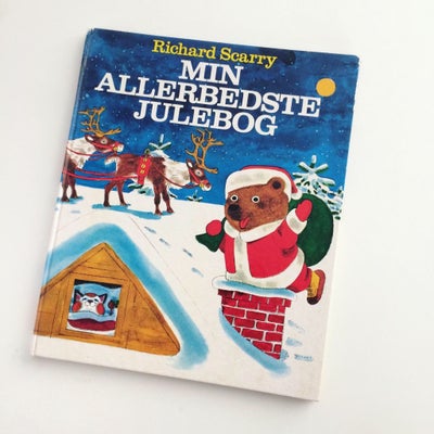 Min allerbedste julebog, Richard Scarry, “Min allerbedste julebog” af Richard Scarry. Fantastisk fin