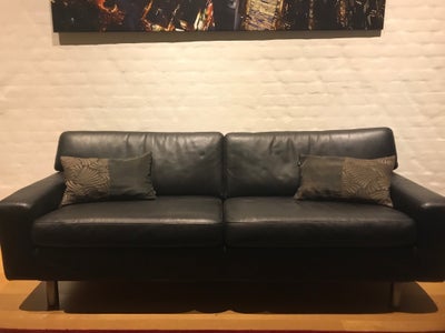 Anden arkitekt, DUX, 3 Pers. Lædersofa, Flot lædersofa fra DUX sælges