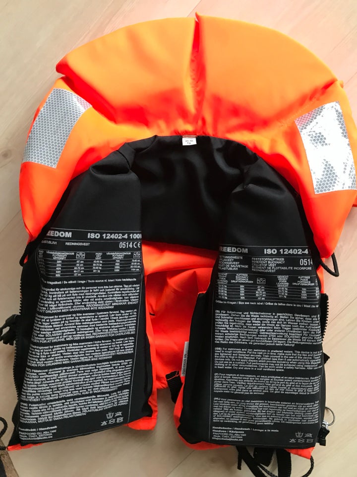 Redningsvest Marinepool størrelse 20-30 kg, brug...