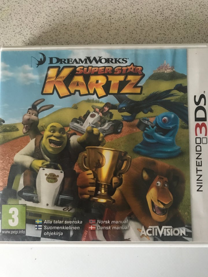 Super Star Kartz, Nintendo 3DS, action