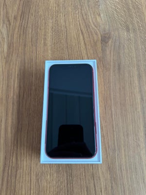 iPhone 11, 64 GB, rød, God, Brugt næsten som ny iPhone 11 (product red).

Minimale skrammer på kante