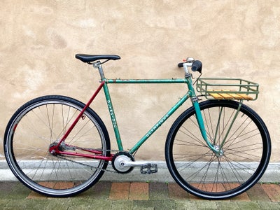 Herrecykel,  andet mærke Olympique, 56 cm stel, 7 gear, Ny-serviceret retro / vintage cykel, Olympiq