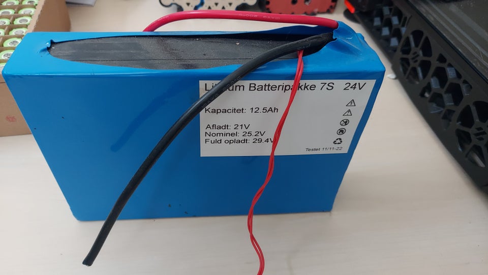Batterier, Testet 18650 celler og batteripakker mm