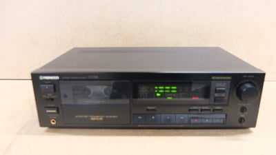 Båndoptager, Pioneer, CT-335 , Perfekt, Kassettebåndoptager fra Pioneer 1989 - model CT-335 - den ha