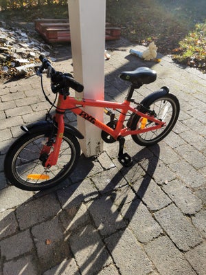 Unisex børnecykel, anden type, andet mærke, 48 tommer hjul, Velfungerende Frog Cykel som barnet nu e