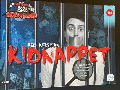 Kidnappet Ramasjang , brætspil, Kidnappet - Red Kristian fra Alga 
Ramasjang Mysteriet  

Sender ger