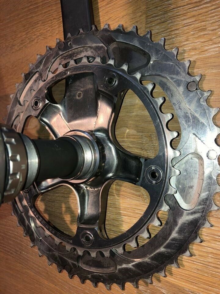 Kranksæt, shimano dura ace 7800 kranksæt med bsa dura ace bo