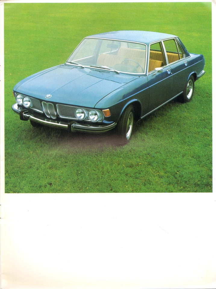 BMW 2500 brochure