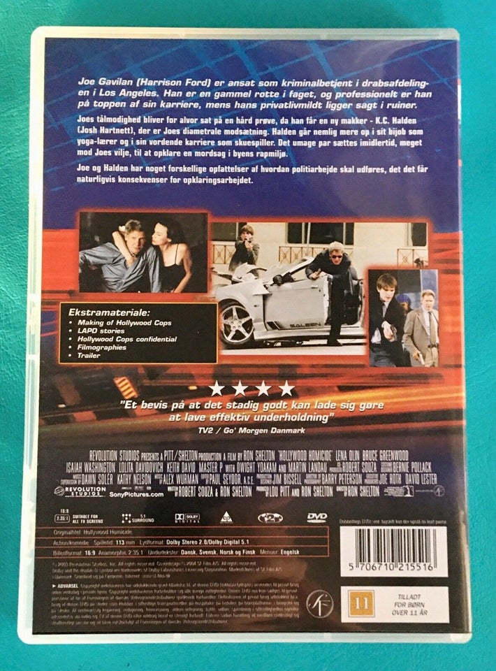 Hollywood Cops, DVD, drama