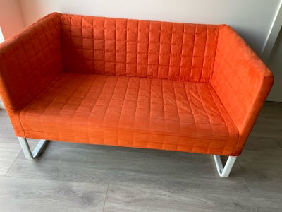 Sofa, polyester, 2 pers. , Ikea Knopparp, Lille frisk sofa til børneværelset med aftageligt og vaskb