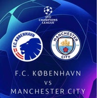 FC København mod Manchester City, Fodbold , Parken