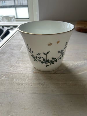 Porcelæn, Porcelæn, Jette Frölich, Jule fyrfadsstage fra Jette Frölich design.
