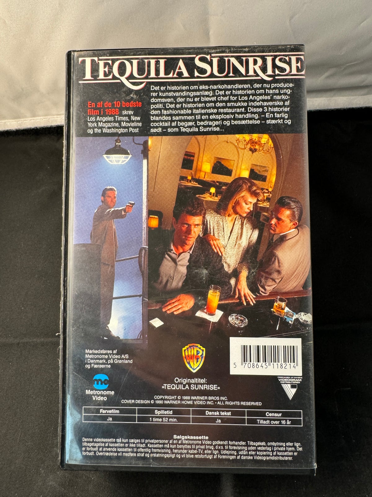 Action, Tequila Sunrise , instruktør Mel Gibson / Michelle