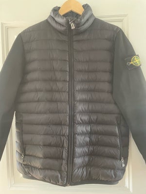 Jakke, str. S, Stone island,  Sort,  Næsten som ny, Stone island cardigan 
Ingen huller 

K O P I 
K