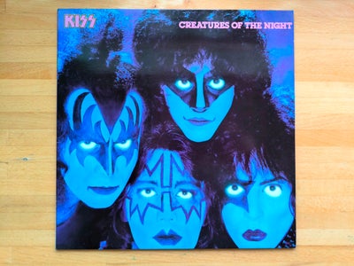 LP, Kiss, Creatures Of The Night, super velholdt LP udgivet i 1982
Genre: Hard Rock, Heavy Metal
Sta