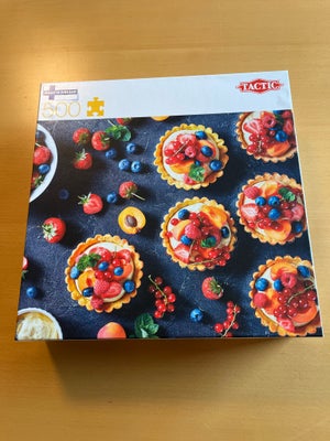 Muffins, 500 brikker, puslespil, Lagt 1 gang. Flot uden bemærkninger.