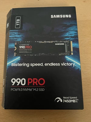 Samsung, 1 GB, Perfekt, Hej

Har 2 ekstra nvme diske liggende. 

Den ene er uåbnet. Den anden har væ