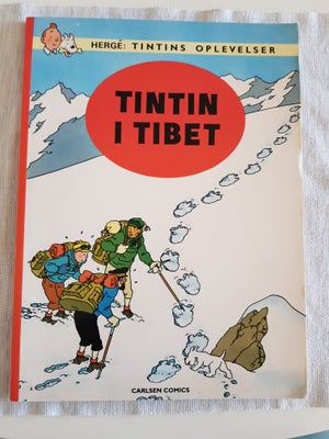 Tintin i Tibet, Hergé, Tegneserie, Tegneserie i rigtig fin stand sælges.