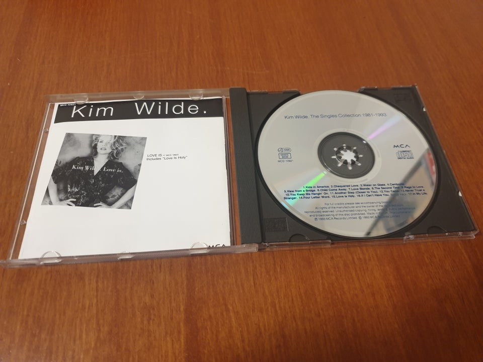 Kim Wilde: The Singles Collection 1981-1993, electronic