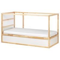 Halvhøj seng, KURA fra IKEA