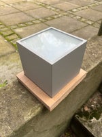 Væglampe, Spotlight Cube XL Silver