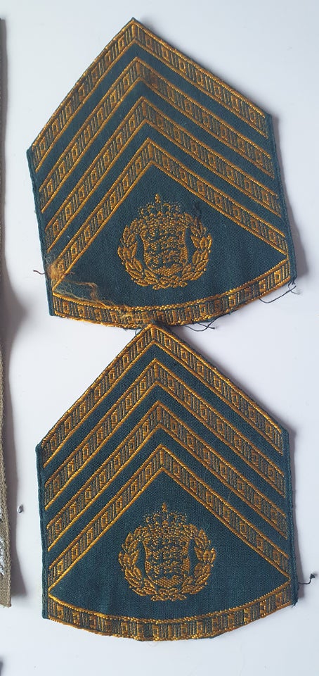 Uniform, Ærmemærker