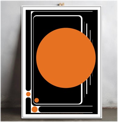 Giclée, Gabriel Lavine, motiv: GeoMaster Series N°05, b: 75 h: 105, Limited Edition Giclée kunsttryk