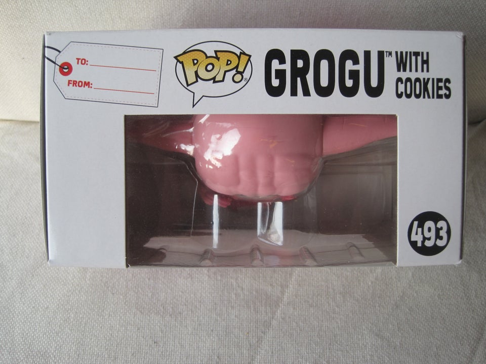 Funko Pop #493 Grogu with cookies.