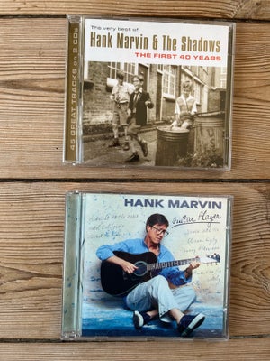 Hank Marvin: Forskellige, pop, Hank M. & The Shadows The first 40 years 25 kr
Hank Marvin - Guitar P