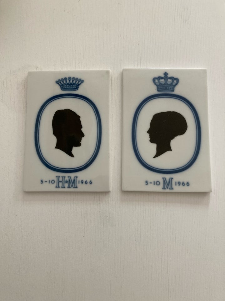 Porcelæn, Royal Copenhagen, plaketter