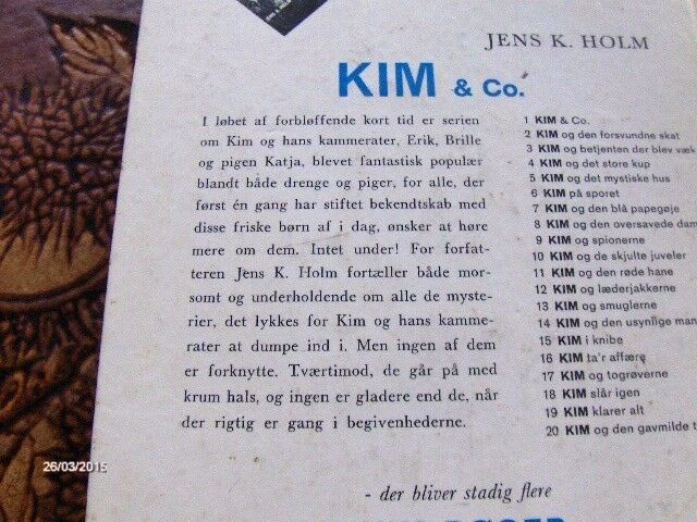 KIM og Co., 1969, JENS K. HOLM