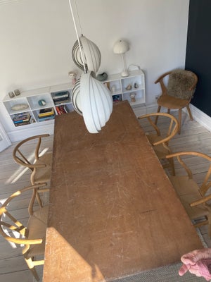 Spisebord, Træ, Snedkerfremstillet, b: 97 l: 200, Virkelig lækkert klapbord, meget smuk konstruktion